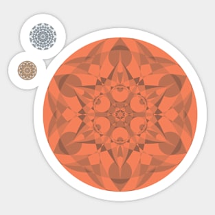 Mars Mandala Sticker